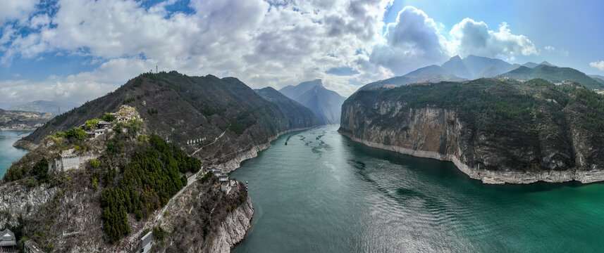 三峡山水风光长图