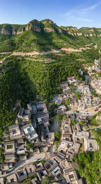 河北邯郸涉县大洼村航拍