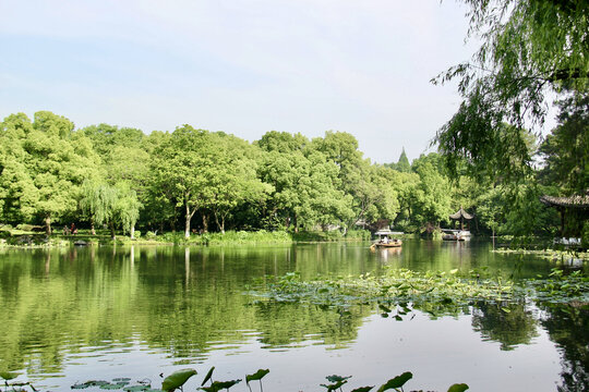 浙江杭州西湖景区