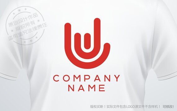 手势logo