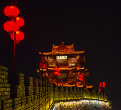 披云楼夜景