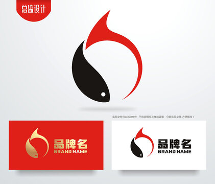 鱼图形logo