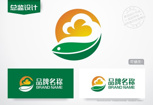 鱼餐饮logo