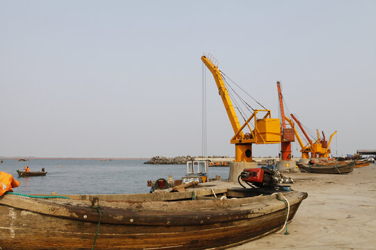 港口码头渔船