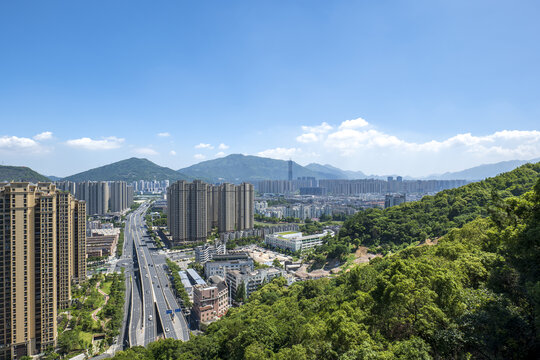 瓯海区城市风光