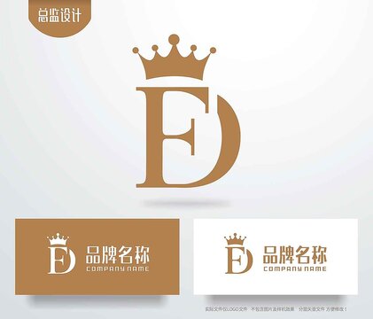 字母FDlogo皇冠