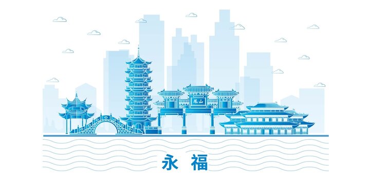 永福县未来科技城市设计素材