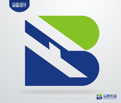 字母HB设计logo