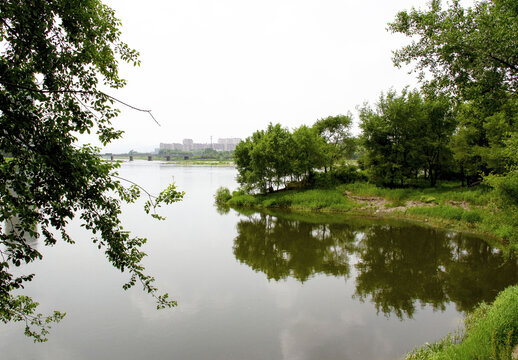 吉林市江滨公园风景