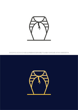 埃及眼镜蛇logo商标标志