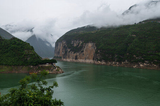 瞿塘峡风光