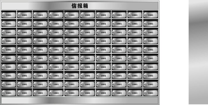 物业小区楼盘信报箱