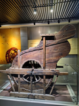 古代碾米机