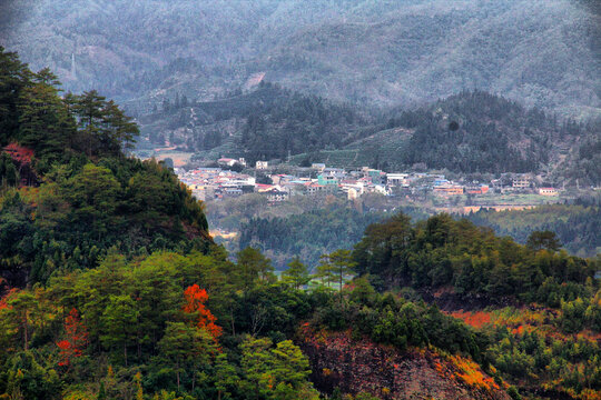 武夷山远眺