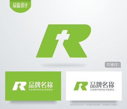 字母Rlogo十字架医疗