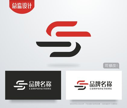 S字母logo字母S标志科技