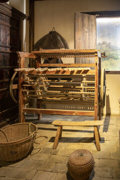 古代纺织家庭作坊