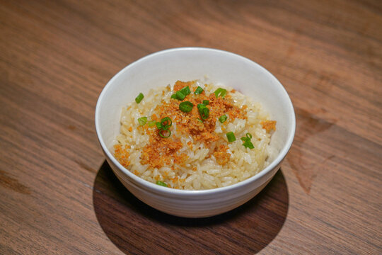 猪油拌饭简餐米饭美食