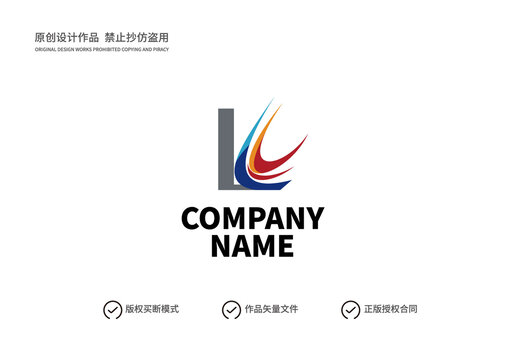 L字母logo