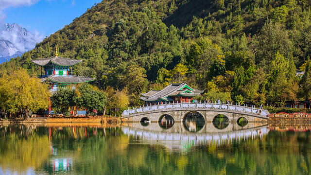 丽江古城玉泉公园5A级景区