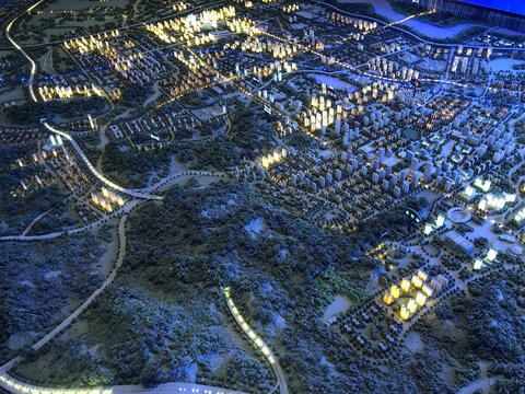 城市灯光模型