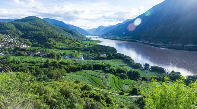 丽江三谷水景区