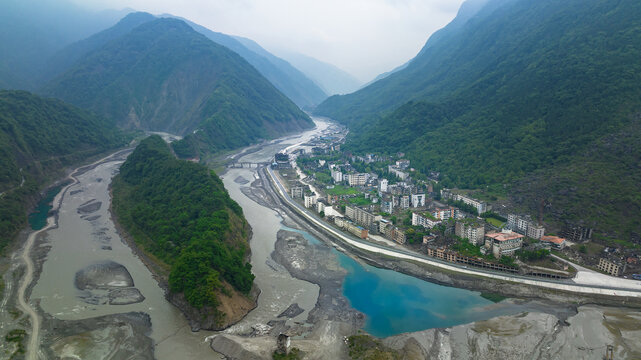 北川老县城