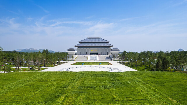 青州博物馆新馆建筑风景