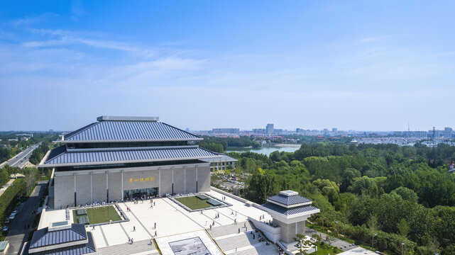 青州博物馆新馆建筑风景