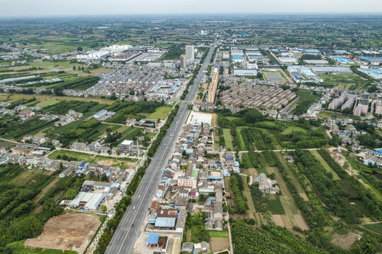 松滋市城市风光