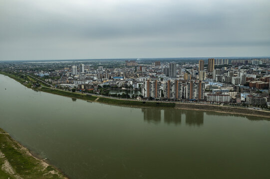 松滋市城市风光