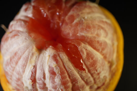 红心柚子果肉葡萄柚果粒
