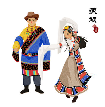 藏族插画