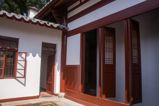 传统中式建筑院落建筑