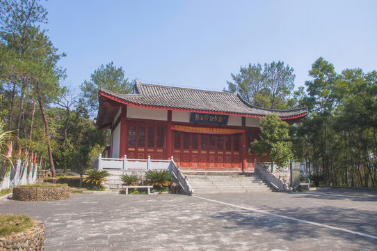 张元干纪念馆建筑外观