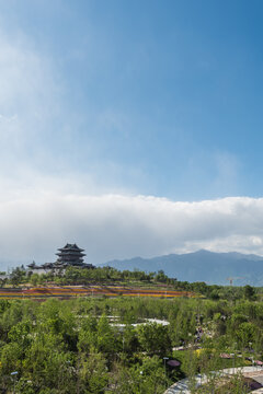 中国北京世园会永宁阁