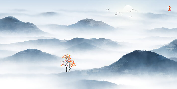 山水画
