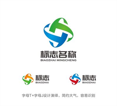 TJ字母LOGO