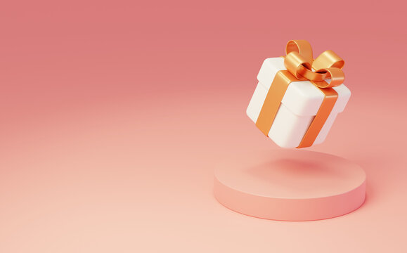 婚庆生日祝福纪念品礼物盒3D