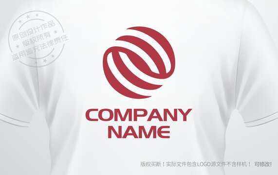 环形logo字母o