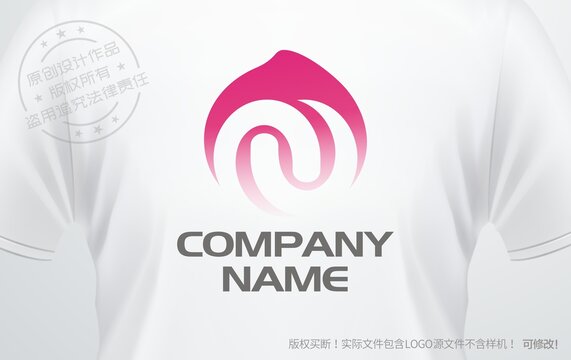 仙桃logo婚恋网标志桃花