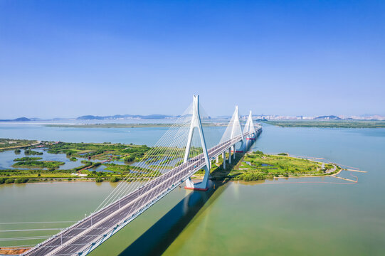 珠海洪鹤大桥航拍