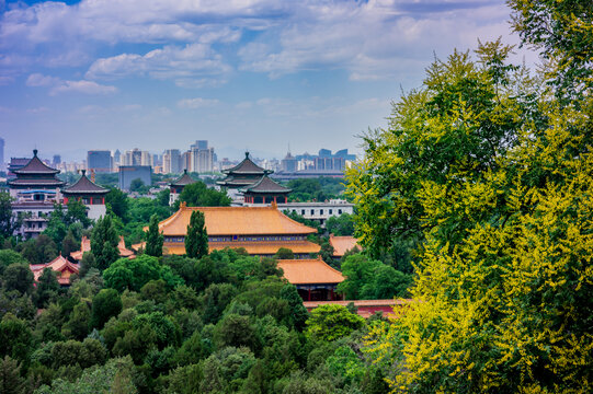 紫禁城全景