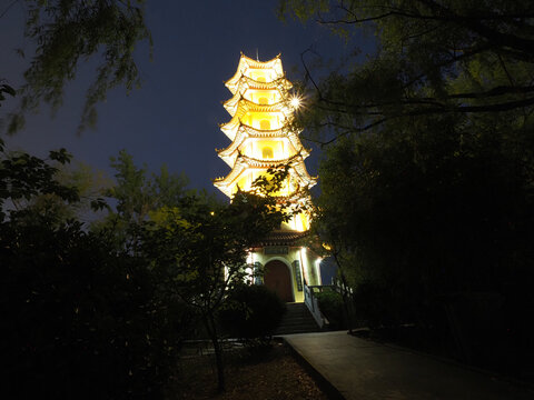 莒南县天佛寺宝塔