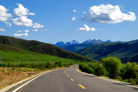 高原山区公路