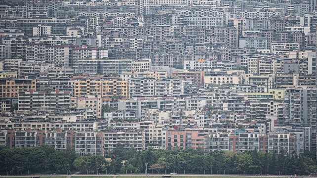 丰都城市建筑风光