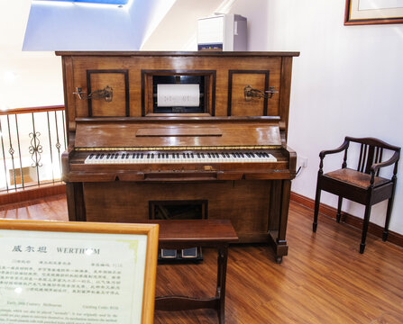 鼓浪屿钢琴博物馆威尔坦钢琴