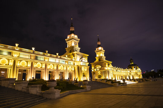 外滩音乐长廊夜景