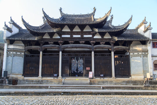 绩溪龙川景区胡氏宗祠