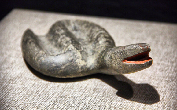 武汉博物馆玉龟玉兽玉蛇